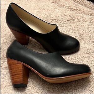 Nisolo | Women’s Size 7(6.5) Elegant Black Leather Austin Heeled Booties